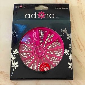 Nail Art Wheel - Clear Gem Rhinestone